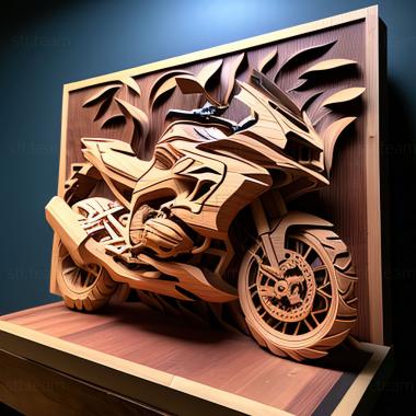 3D модель BMW R 1250 RS (STL)